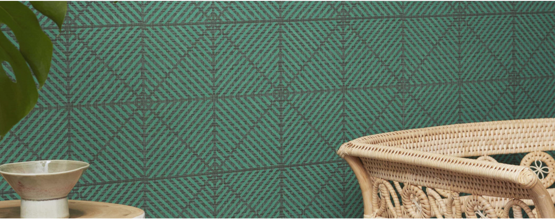 Geometric Wallcovering
