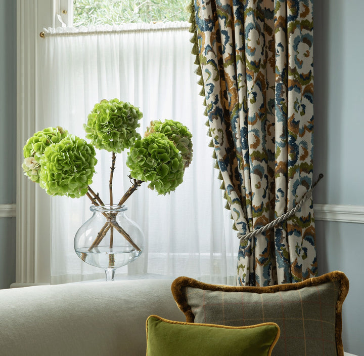 Pansy - Blue / Olive