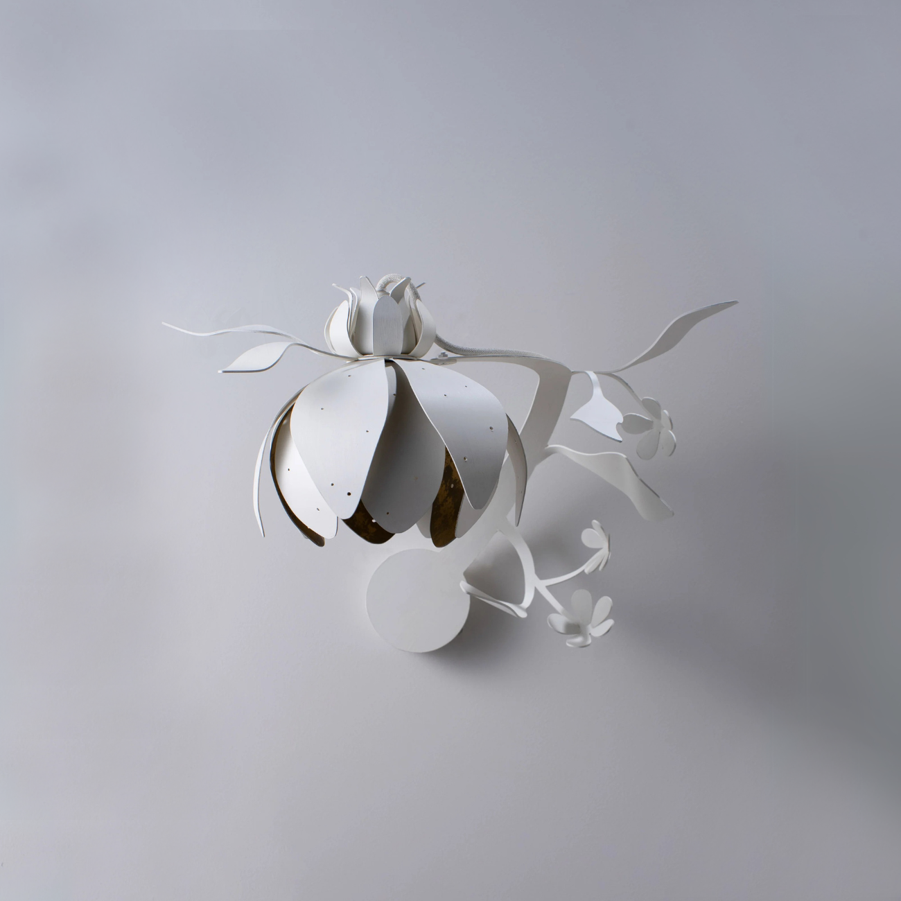 Botanica Wall Light - Kashmir with Bodu Gold