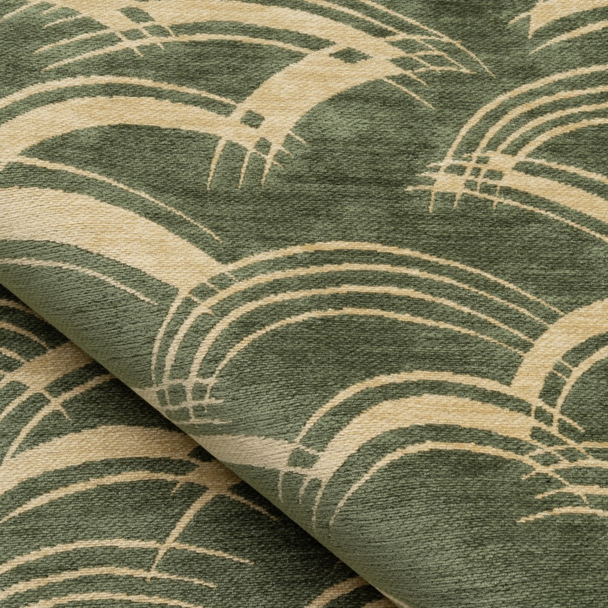 Velours Ike - Vert Amande