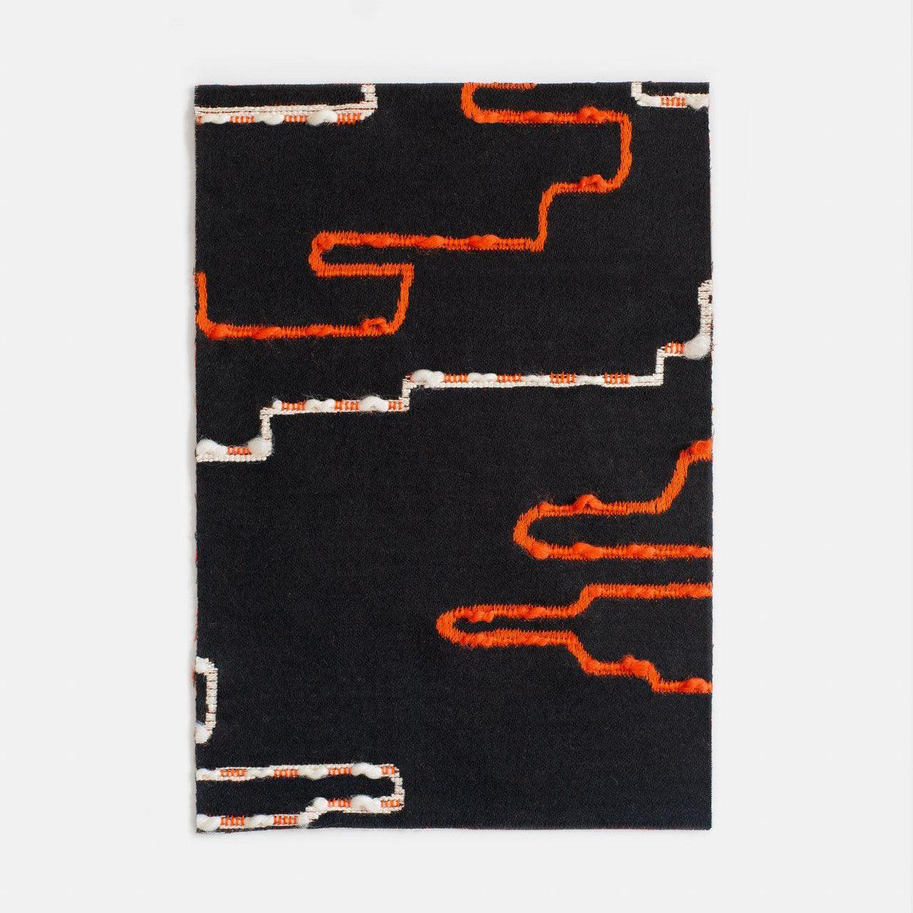 En Route - Black, White And Orange