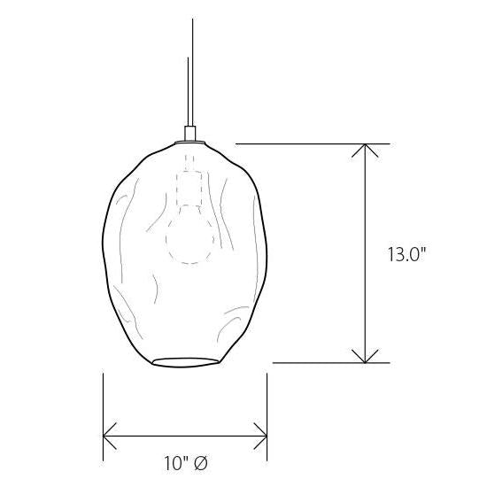 Wabi Long Smoky Topaz