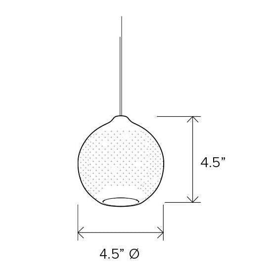Bubble Small Orb Clear