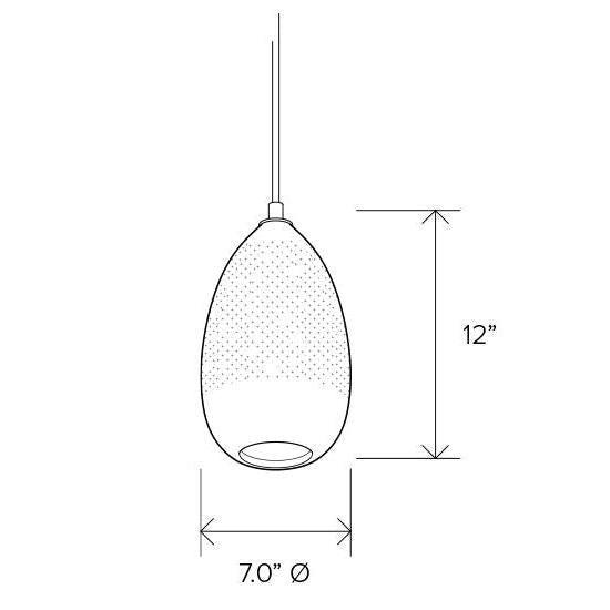 Bubble Large Cone Clear