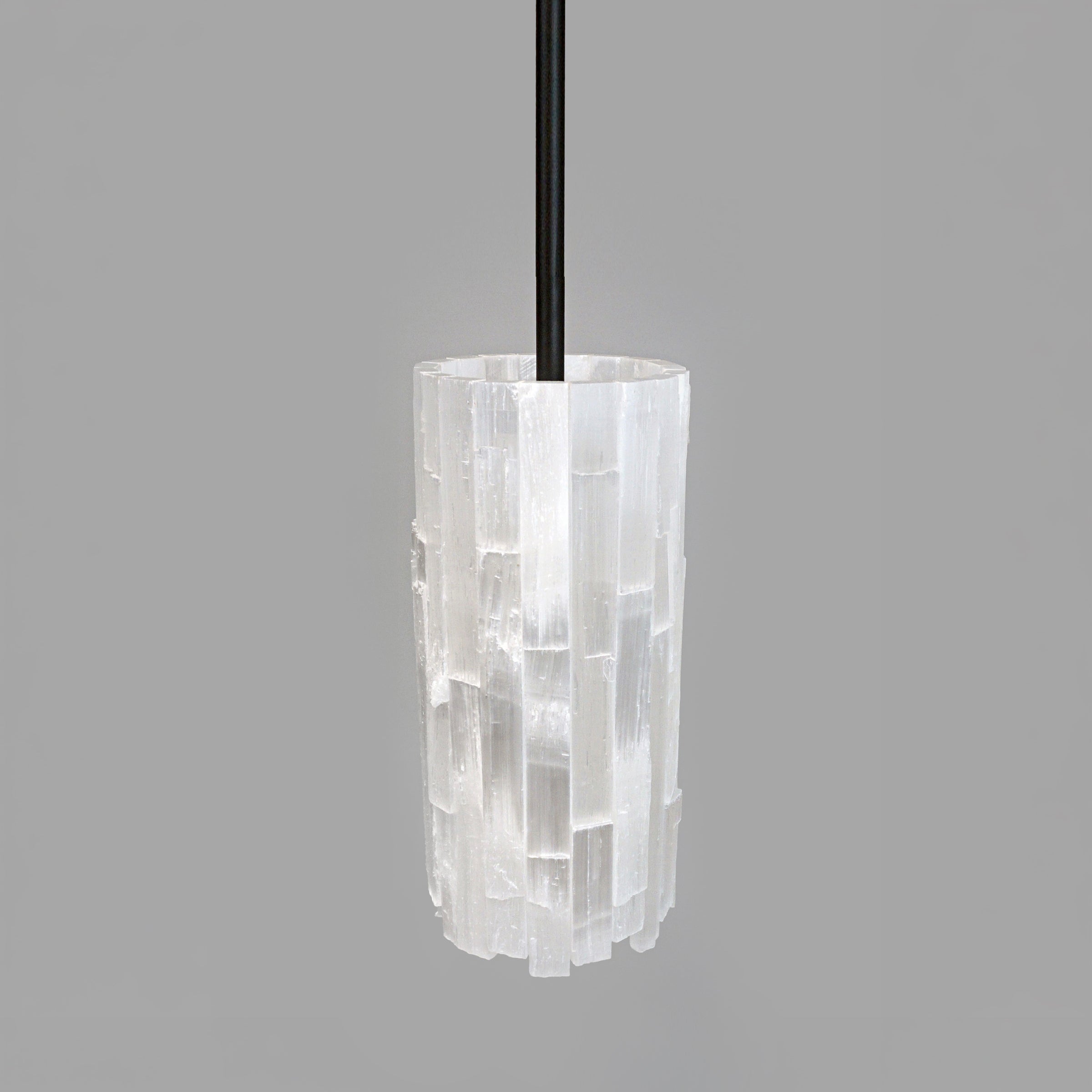 Selenite Cylinder Pendant