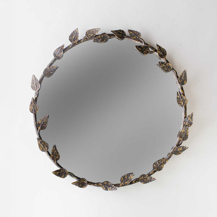 Aurelia Mirror Large - Gilded Rust