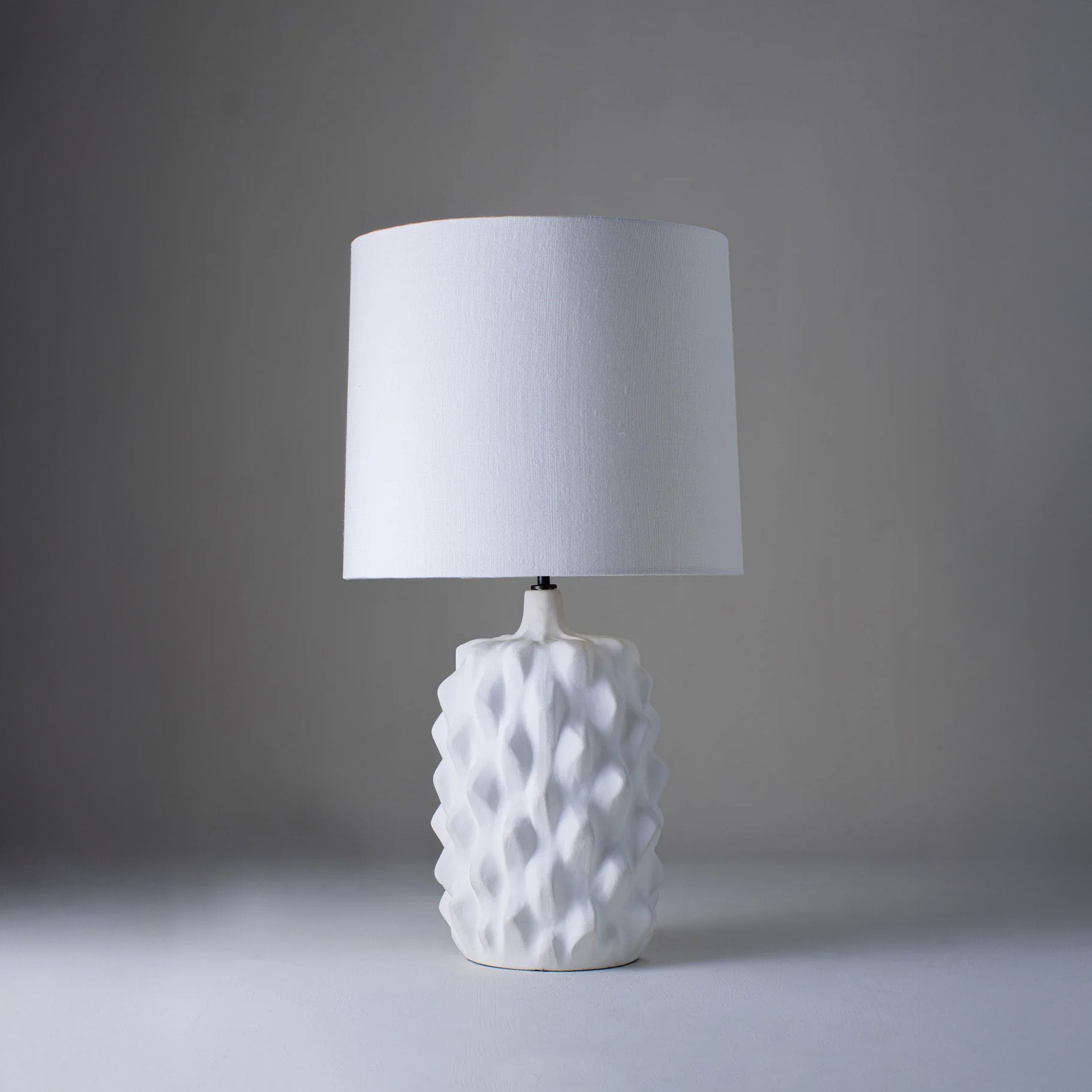 Baobab Lamp - Plaster White