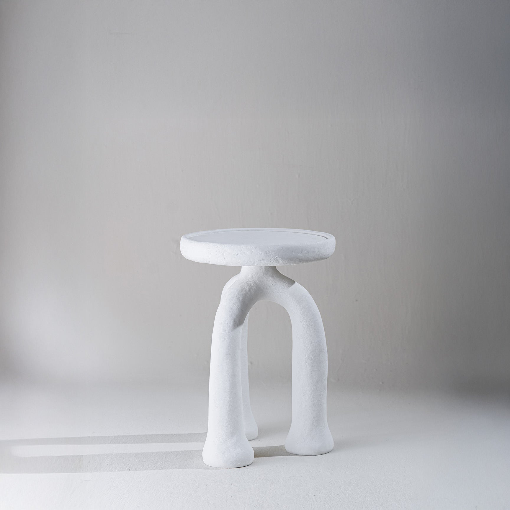 Bosco Side Table - Plaster White