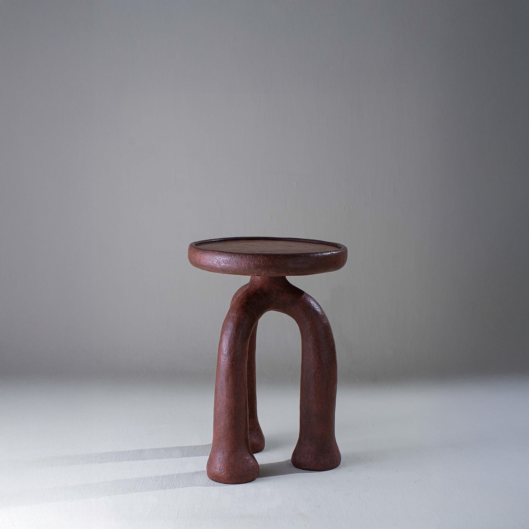 Bosco Side Table - Red Earth