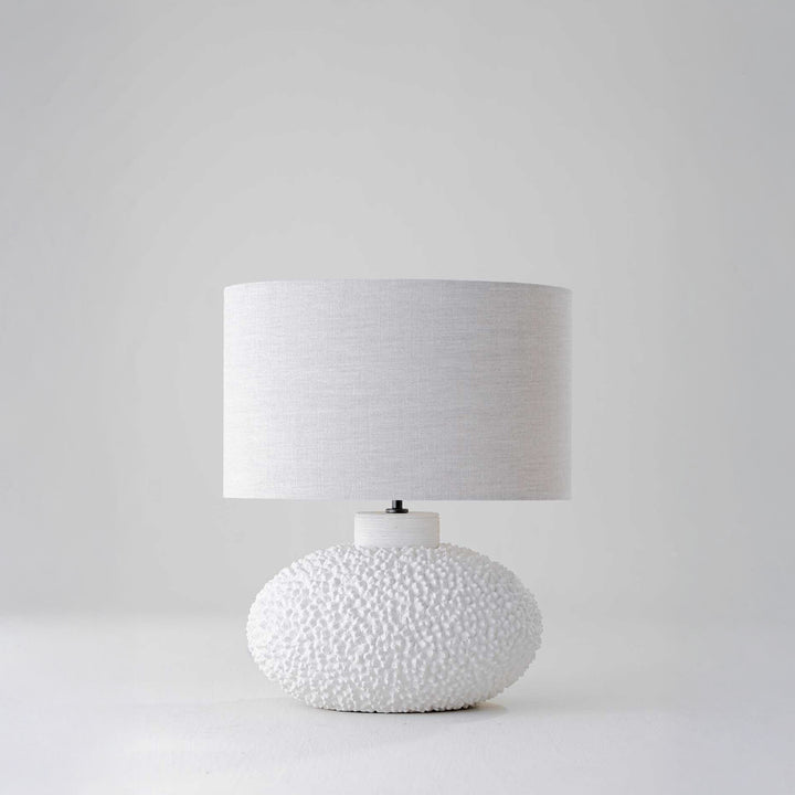 Casaubon Oval Lamp Small - Biscuit