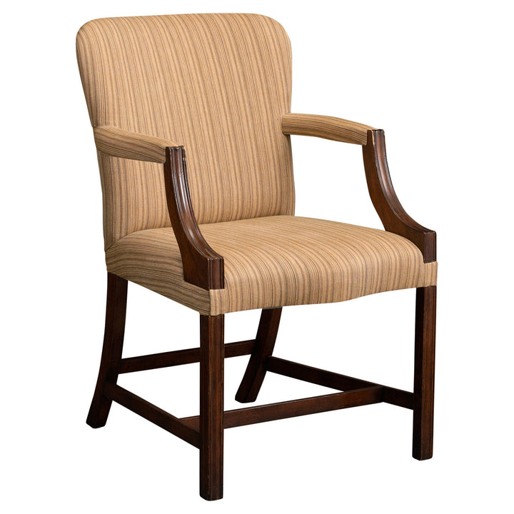 Chippendale Dining Arm Chair - Small Mahogany