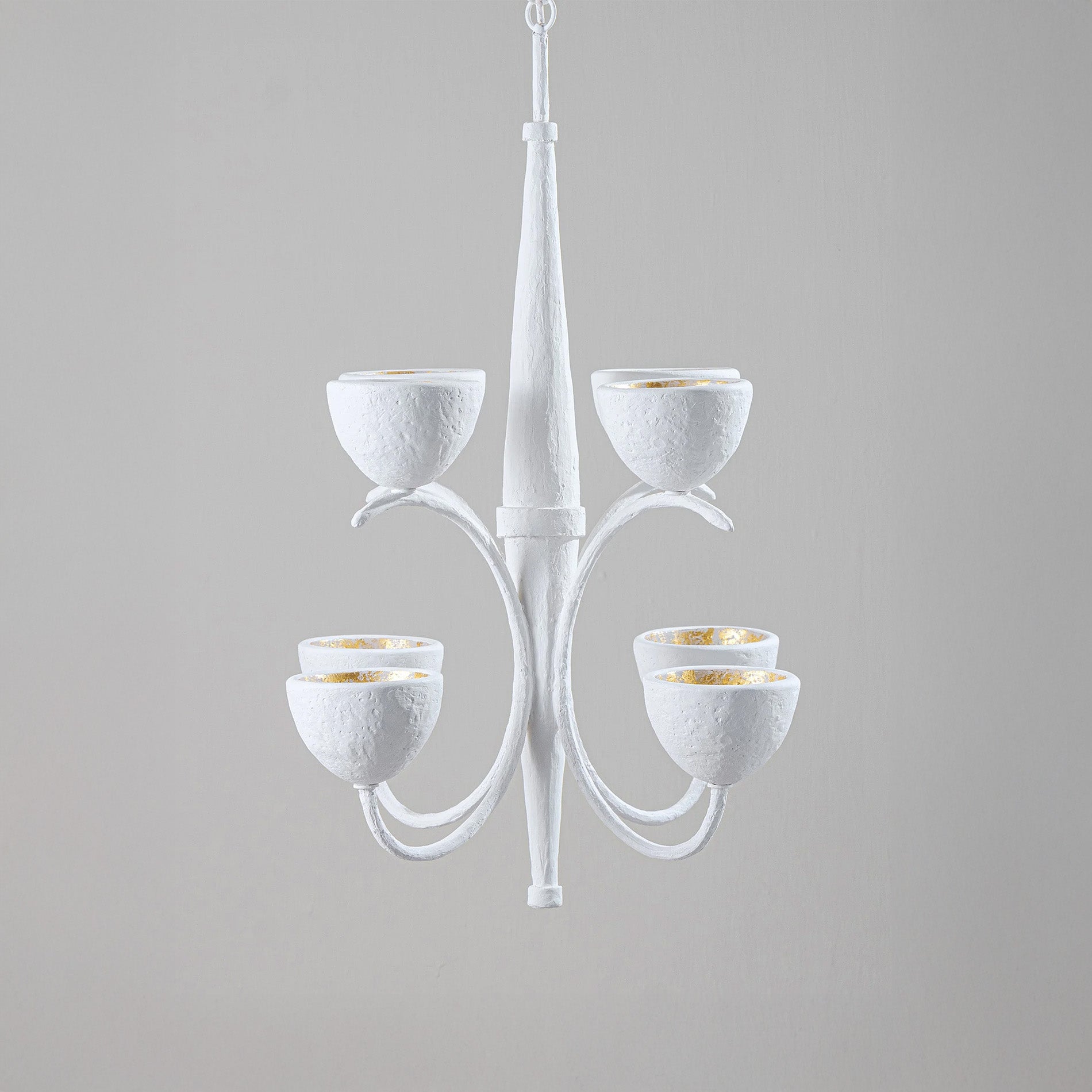 Compton Octave Ceiling Light - Plaster White