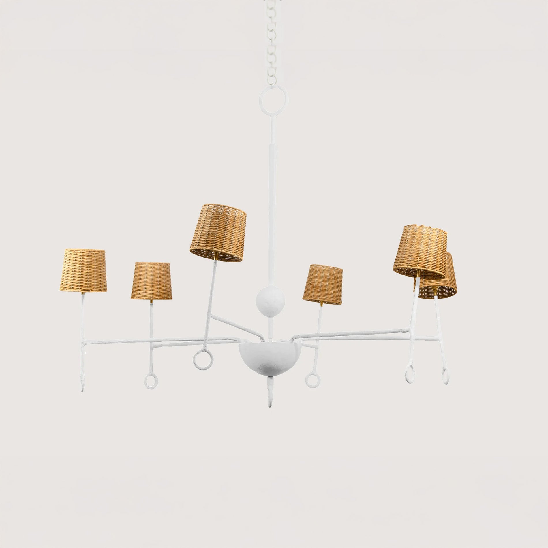 Crawford Chandelier - Plaster White