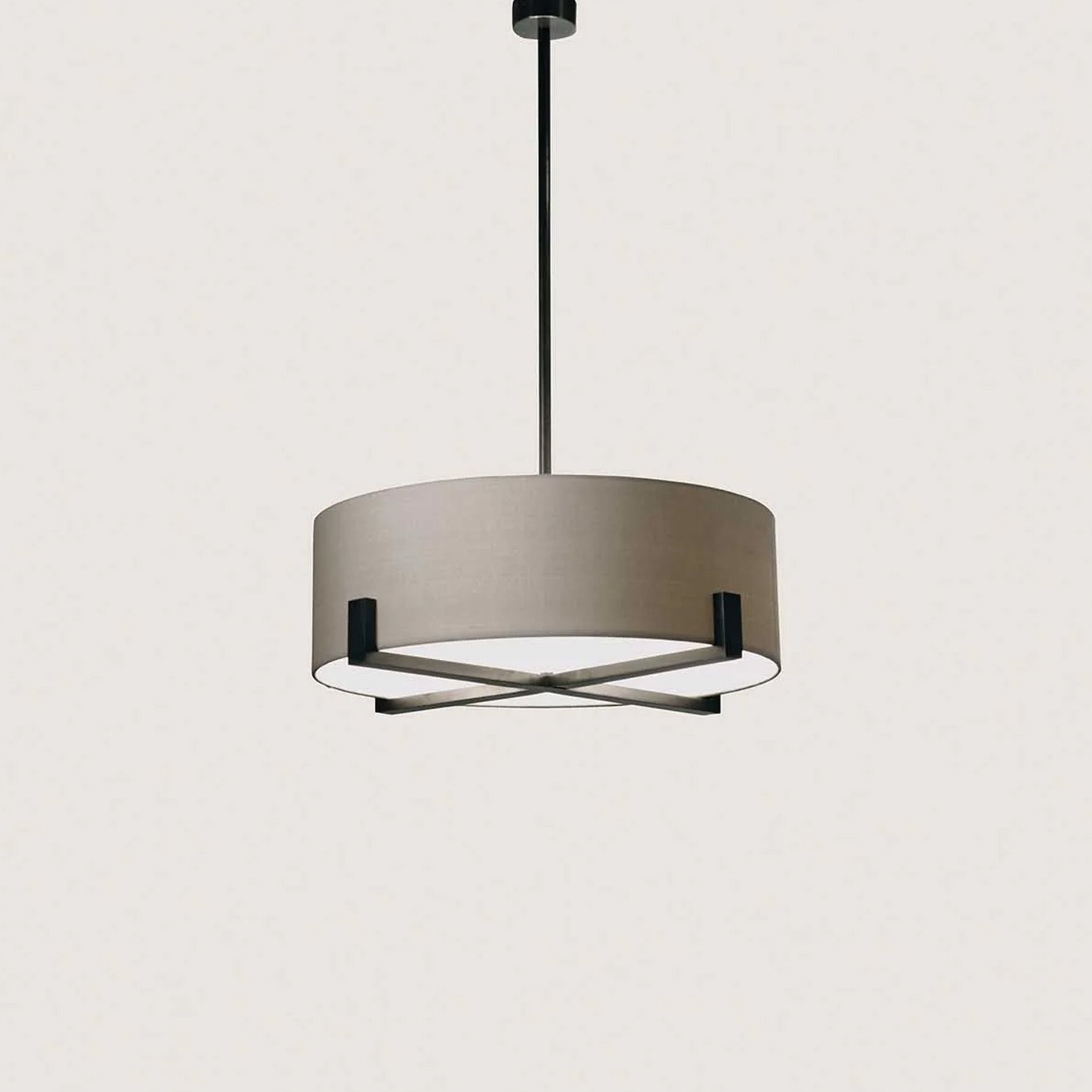 Cross Braced Ceiling Light - Bronze