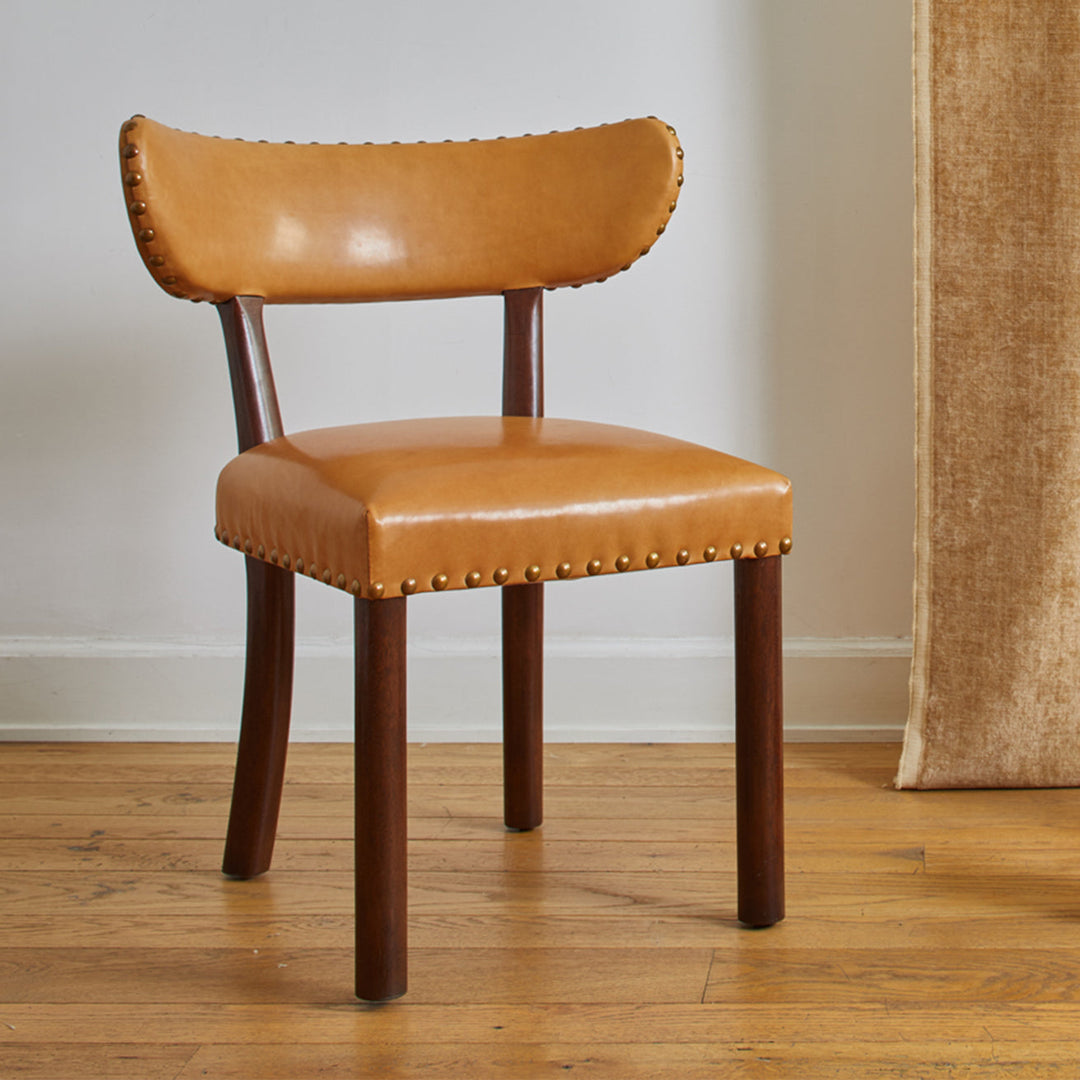 Bee Side Chair - Mahogany