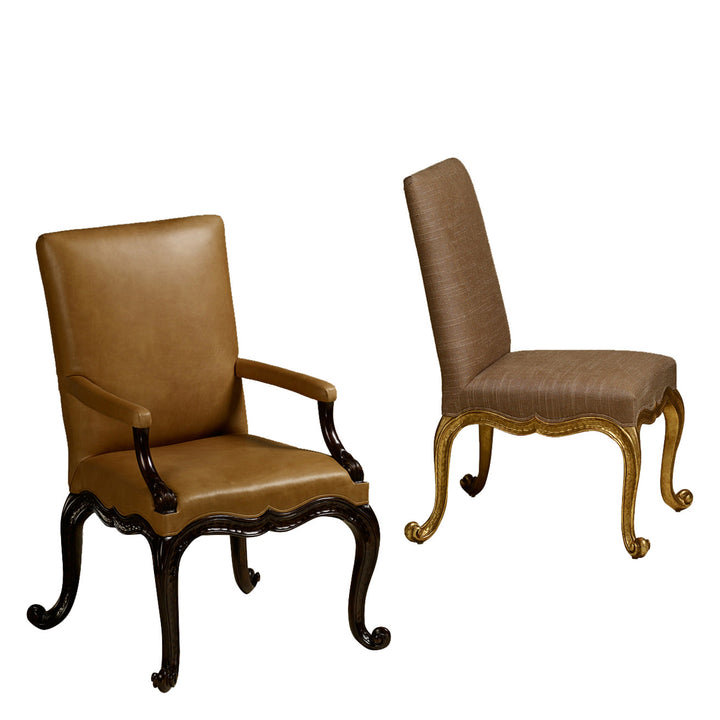 Kent Dining Side Chair - Gold