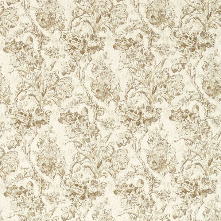 Fringed Tulip Toile - Jute