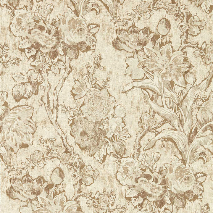 Fringed Tulip Toile - Jute