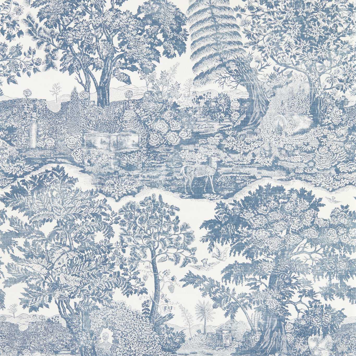Highgrove Toile - Tetbury Blue