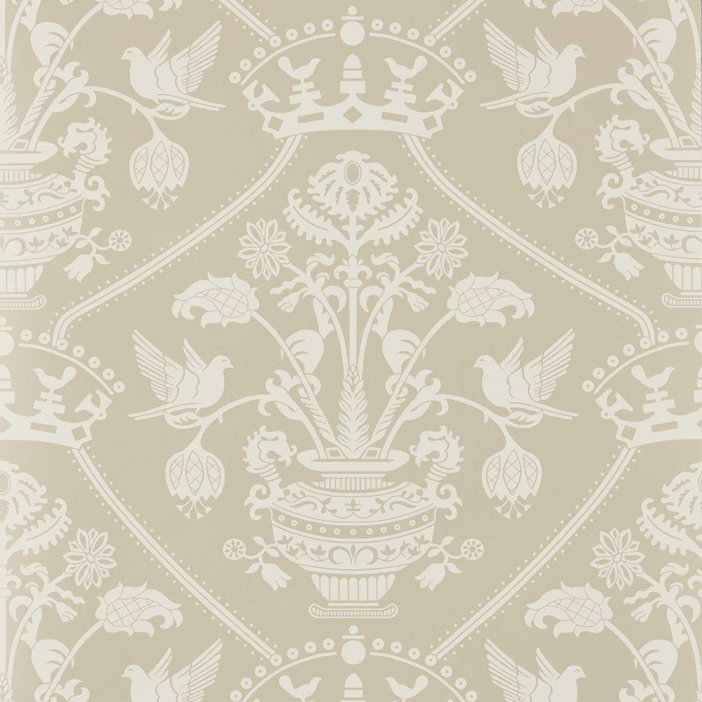 Highgrove Damask - Gritstone