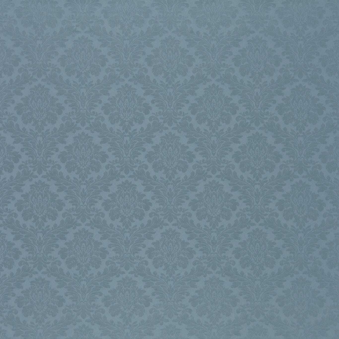 Lymington Damask - Lymington Damask Mid Blue