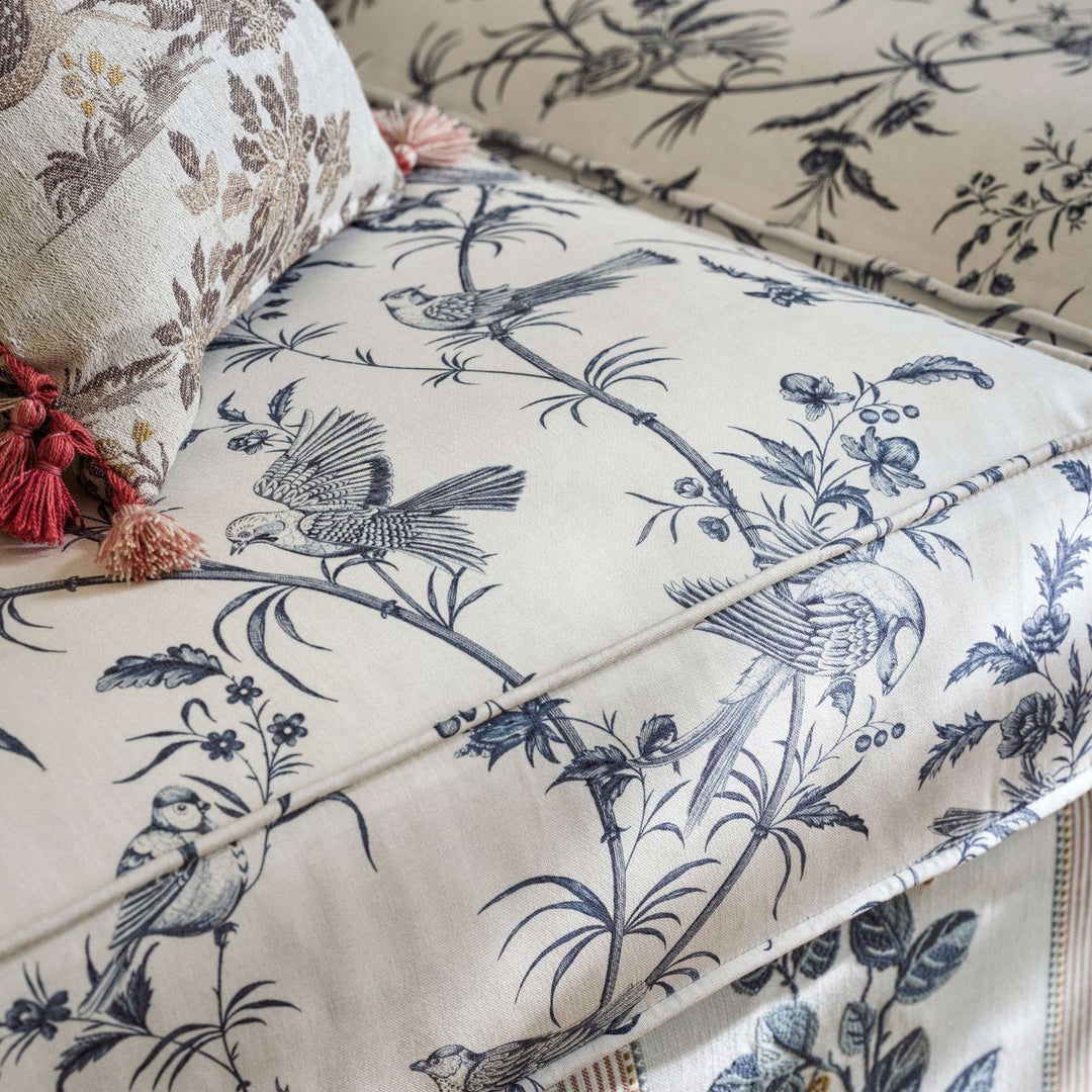Paradise Woods Toile - Woad