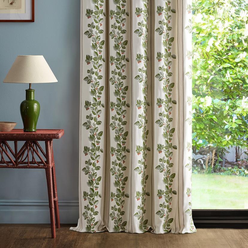 Cobnut Stripe - Leaf Green / Berry