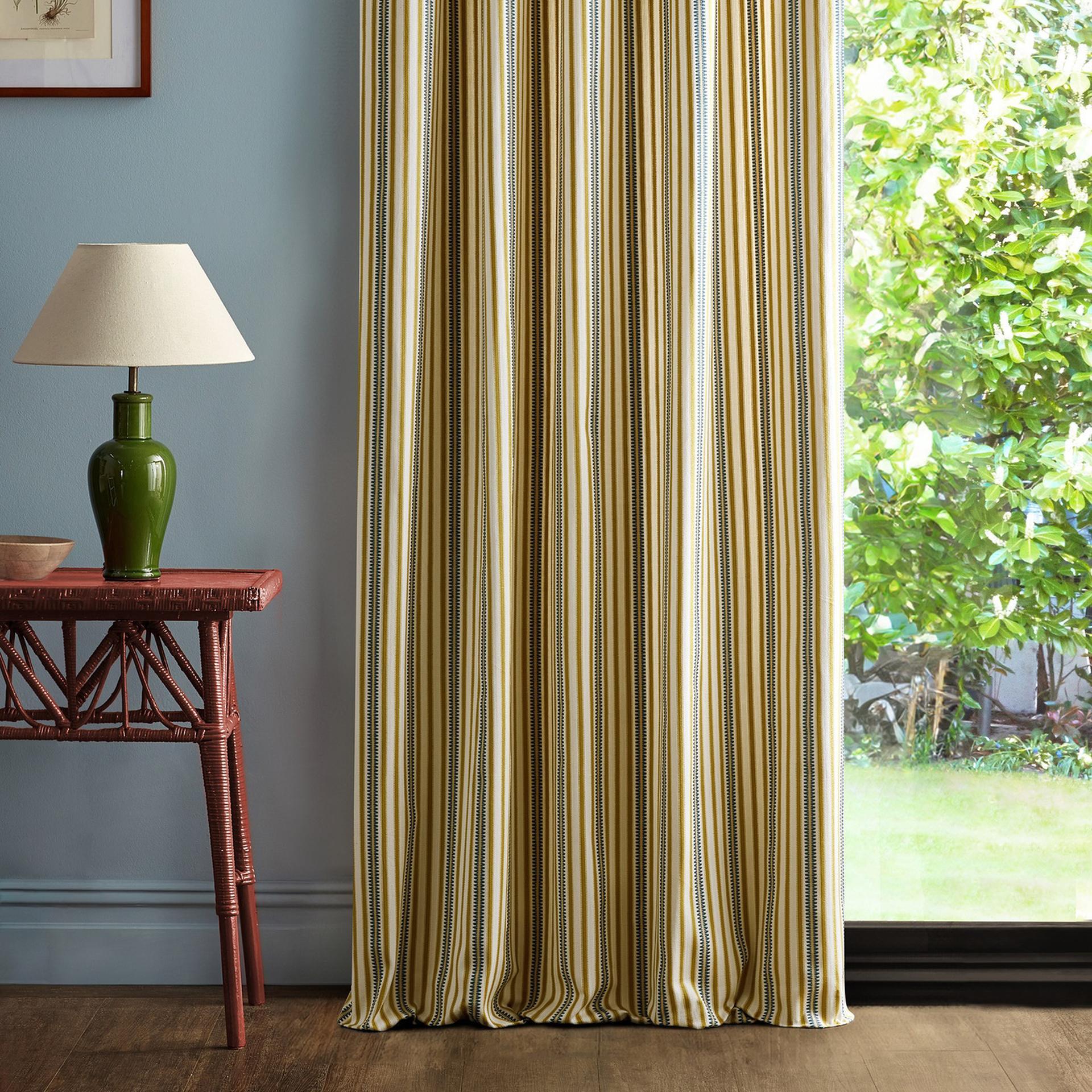 Barneby Stripe - Honey / Teal