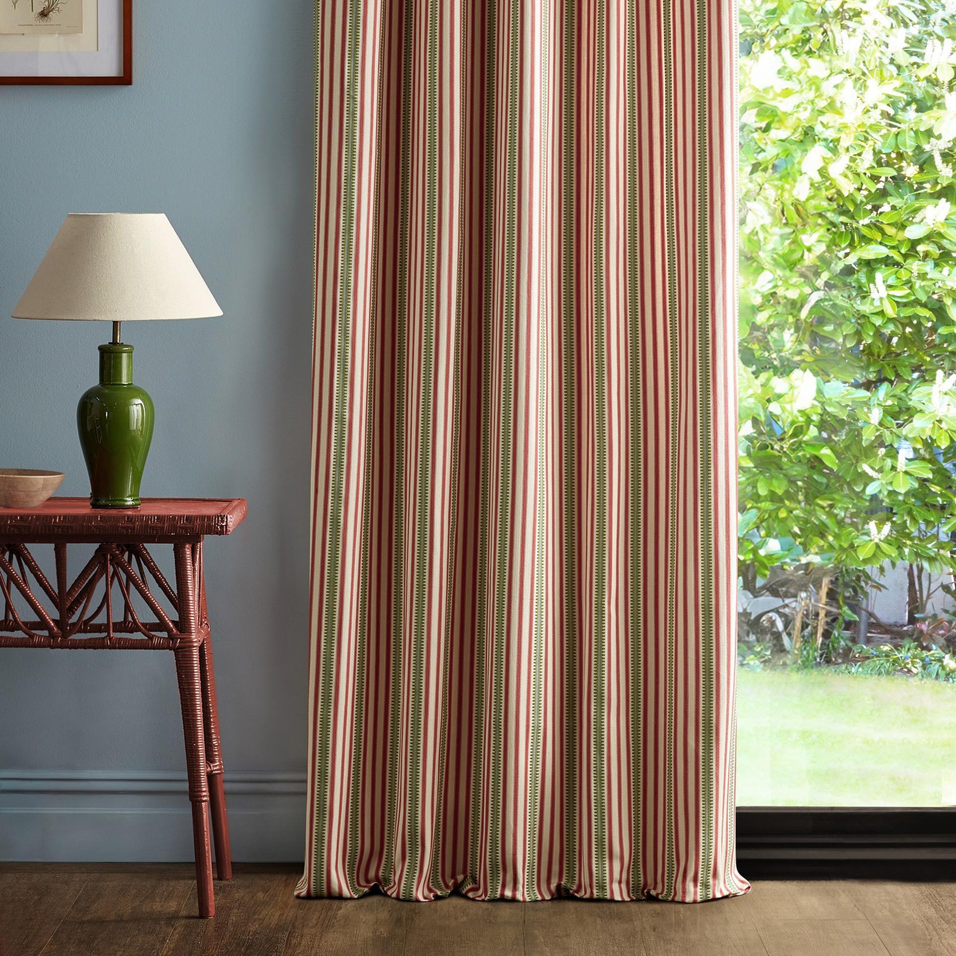 Barneby Stripe - Berry / Leaf