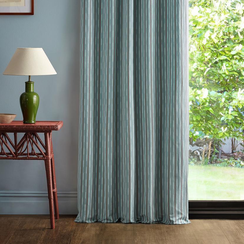Sabu Stripe - Porcelain / Coral