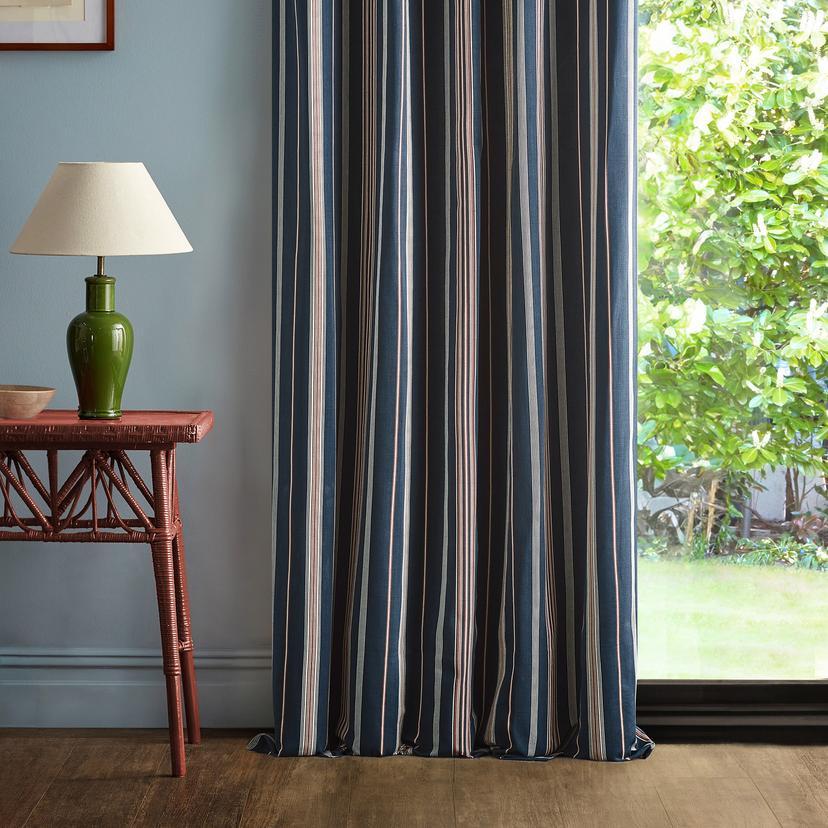 Latimer Stripe - Indigo / Madder