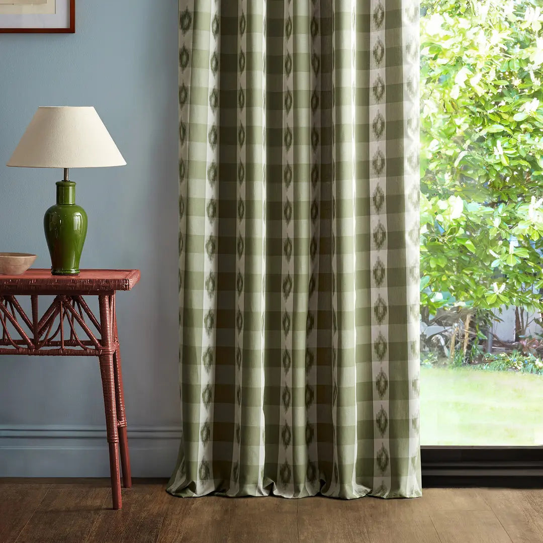 Odisha Check - Yew Green