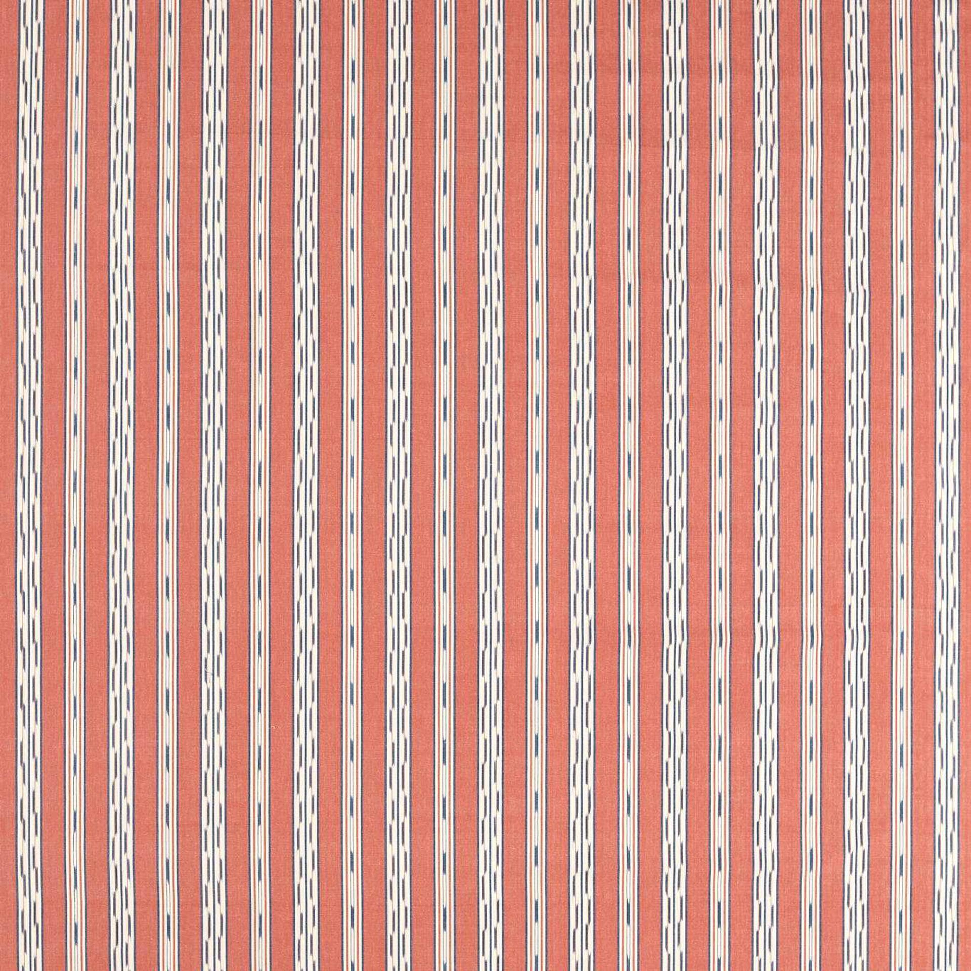 Jamandi Stripe - Madder / Indigo