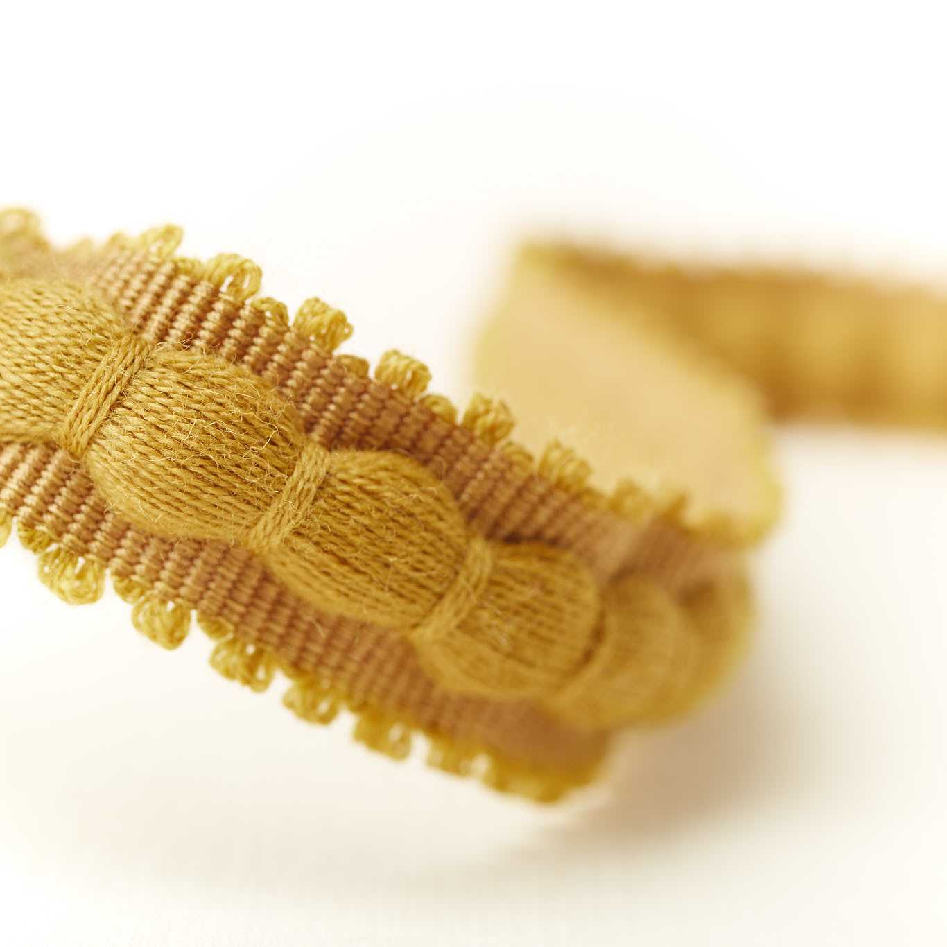 Thornborough Bobble Braid - Mustard