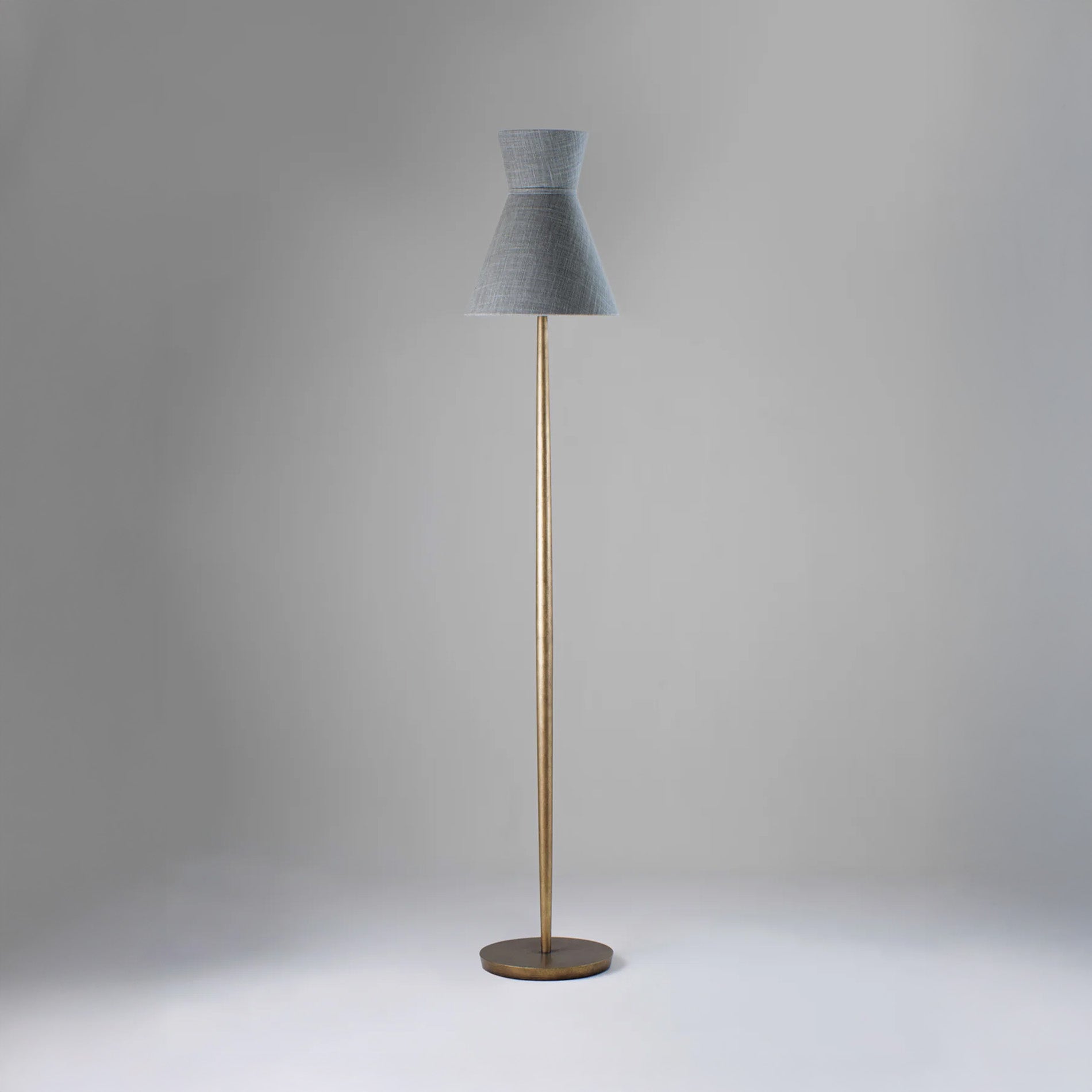 Daphne Floor Lamp - French Brass