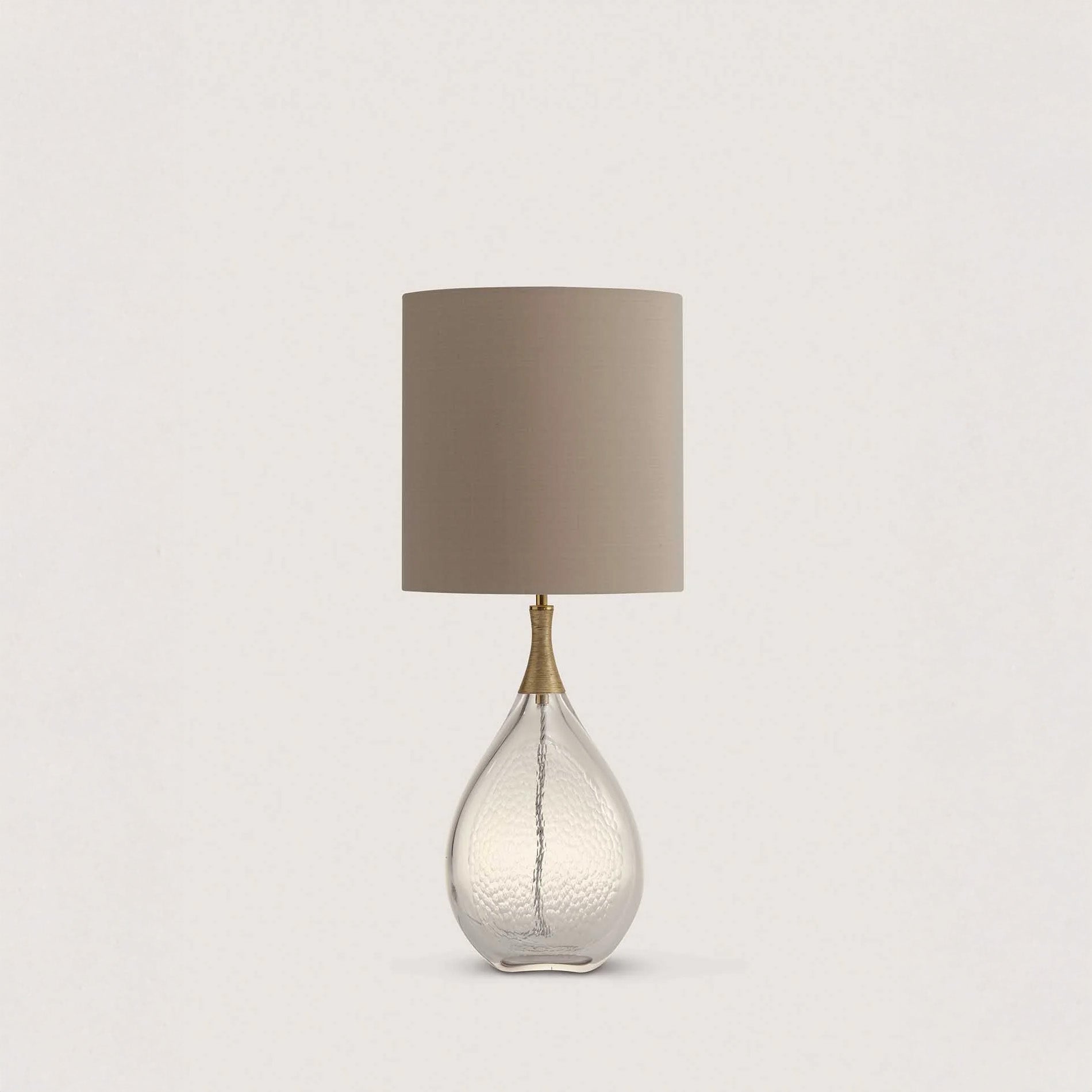 Droplet Lamp - Clear - Gold