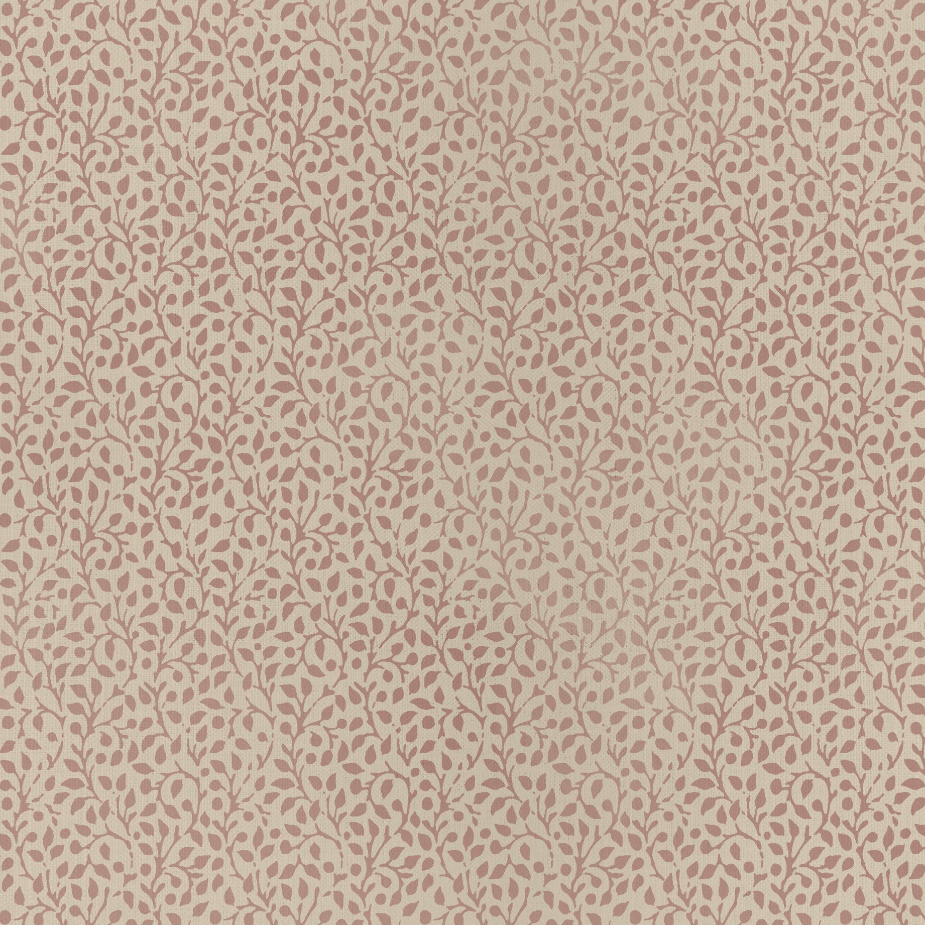 Festival Vine - Resist Cranberry / Antique