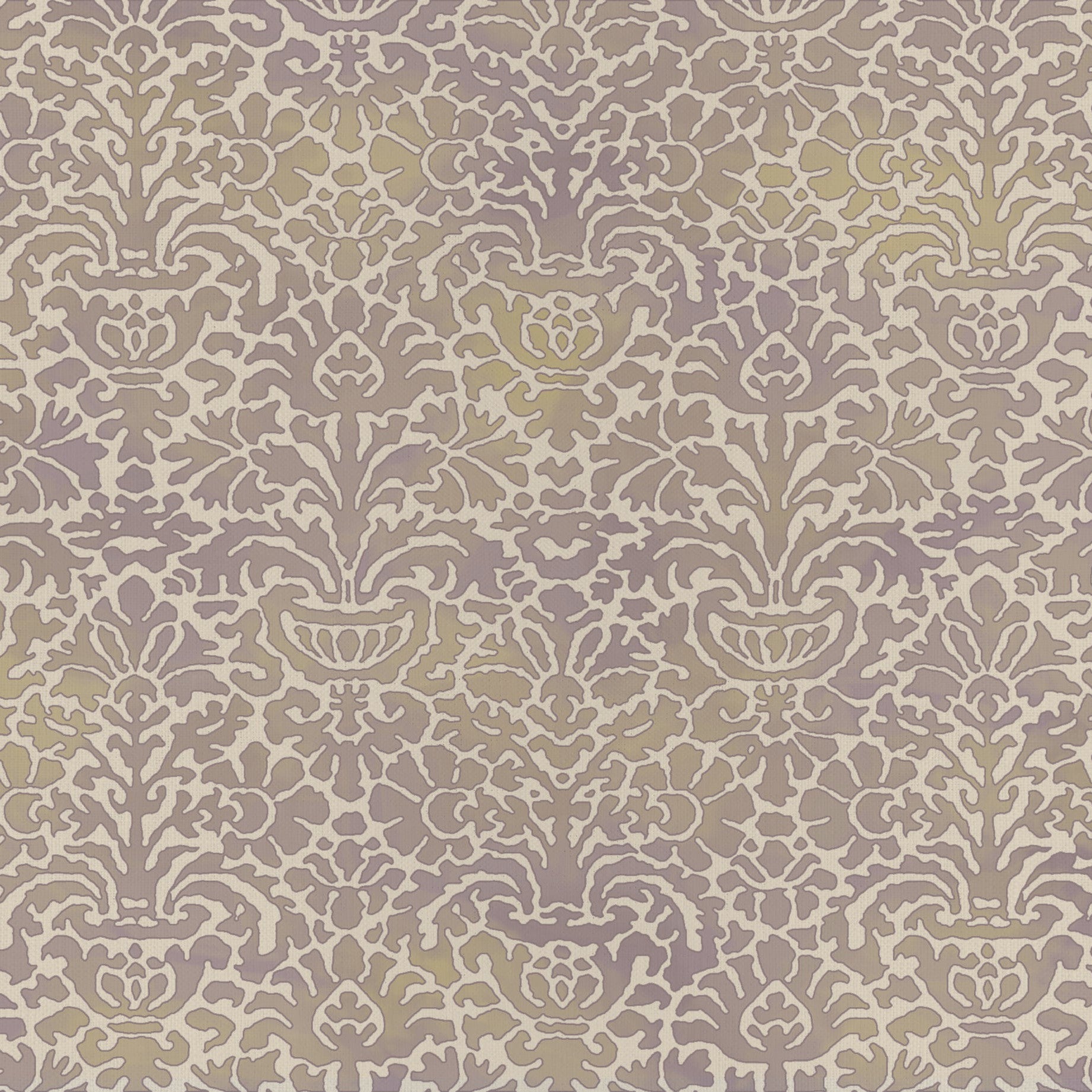 Florentine - Resist Amethyst-Saffron / Antique