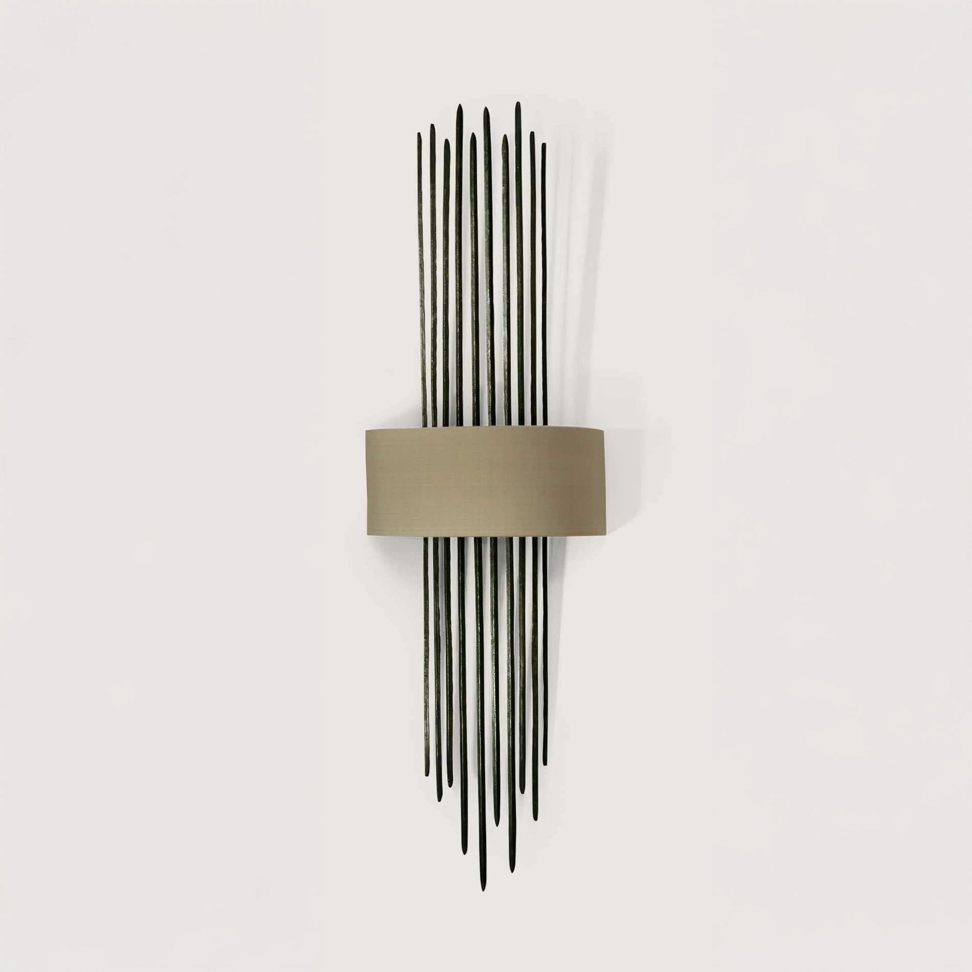 Flynn Caged Wall Light - Bronzed