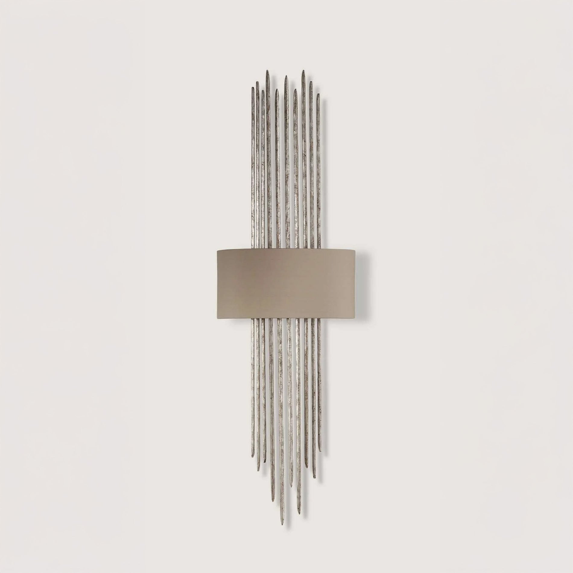Flynn Caged Wall Light - Decayed Silver