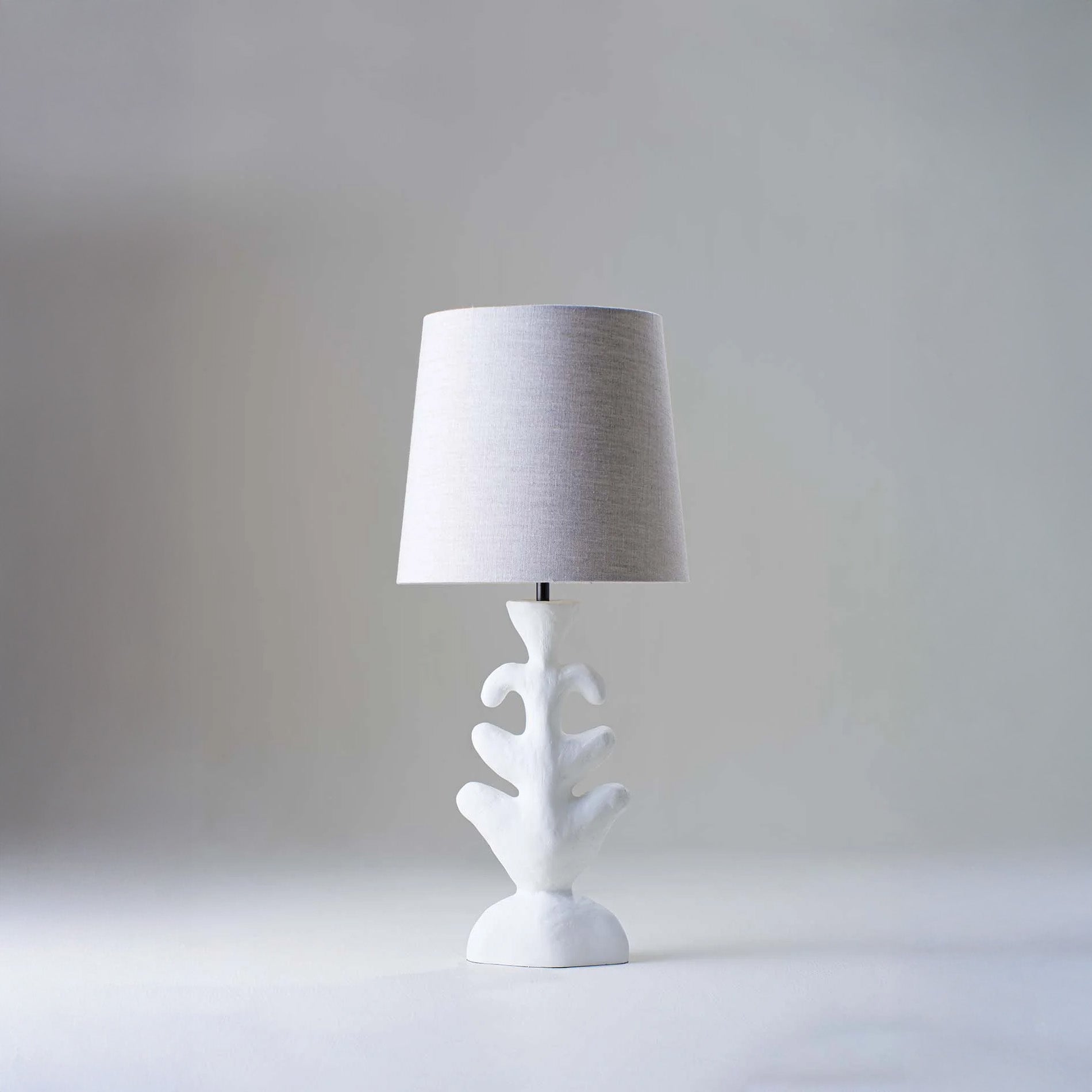 Fountain Lamp - Plaster White