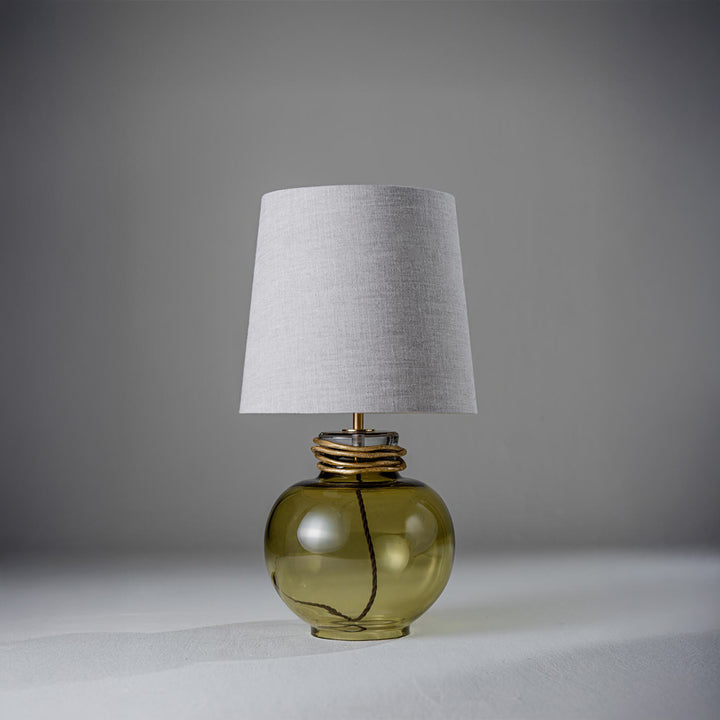 Boudica Lamp Small - Olive with Bodu Gold Collar
