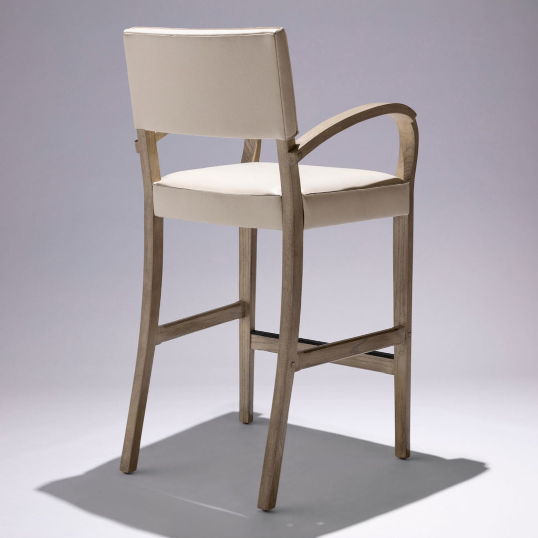 Courtens Barstool (Arms, Upholstered)