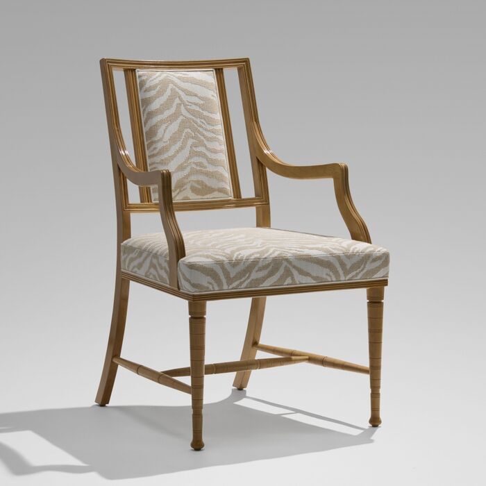 Edward Dining Armchair
 (Upholstered Back)
