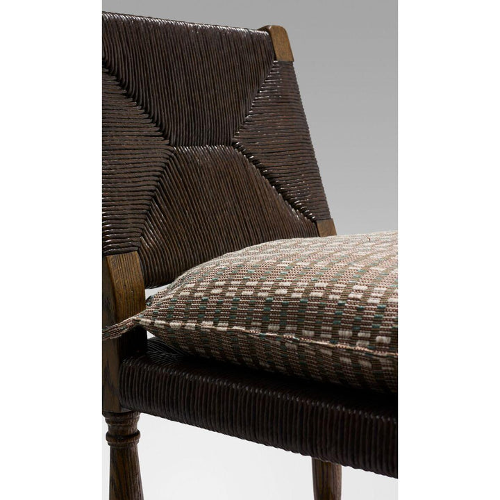 Henri Ii Armless Counter Stool (Rush)