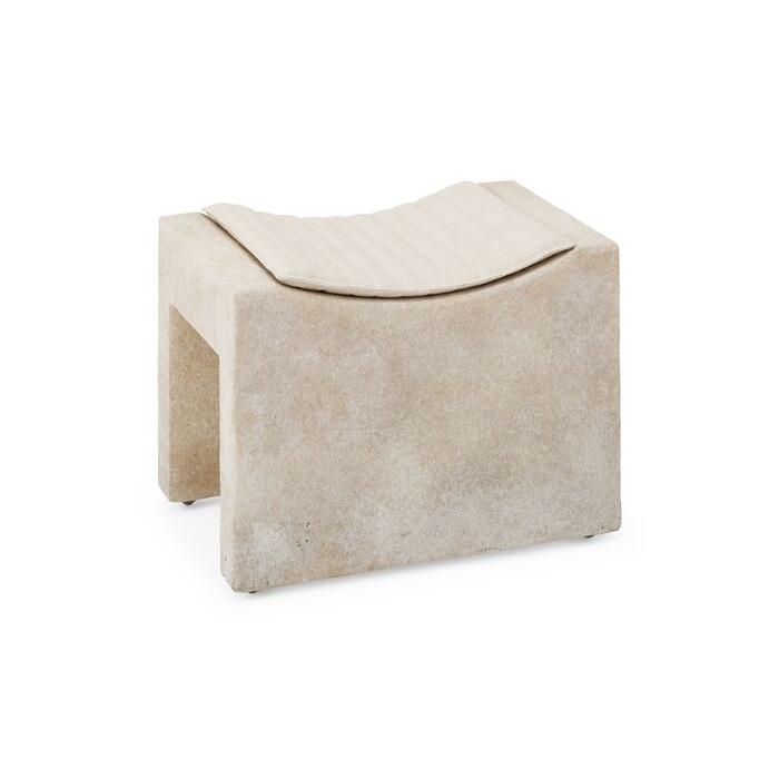 Saddle Stool
 (Composite Stone)