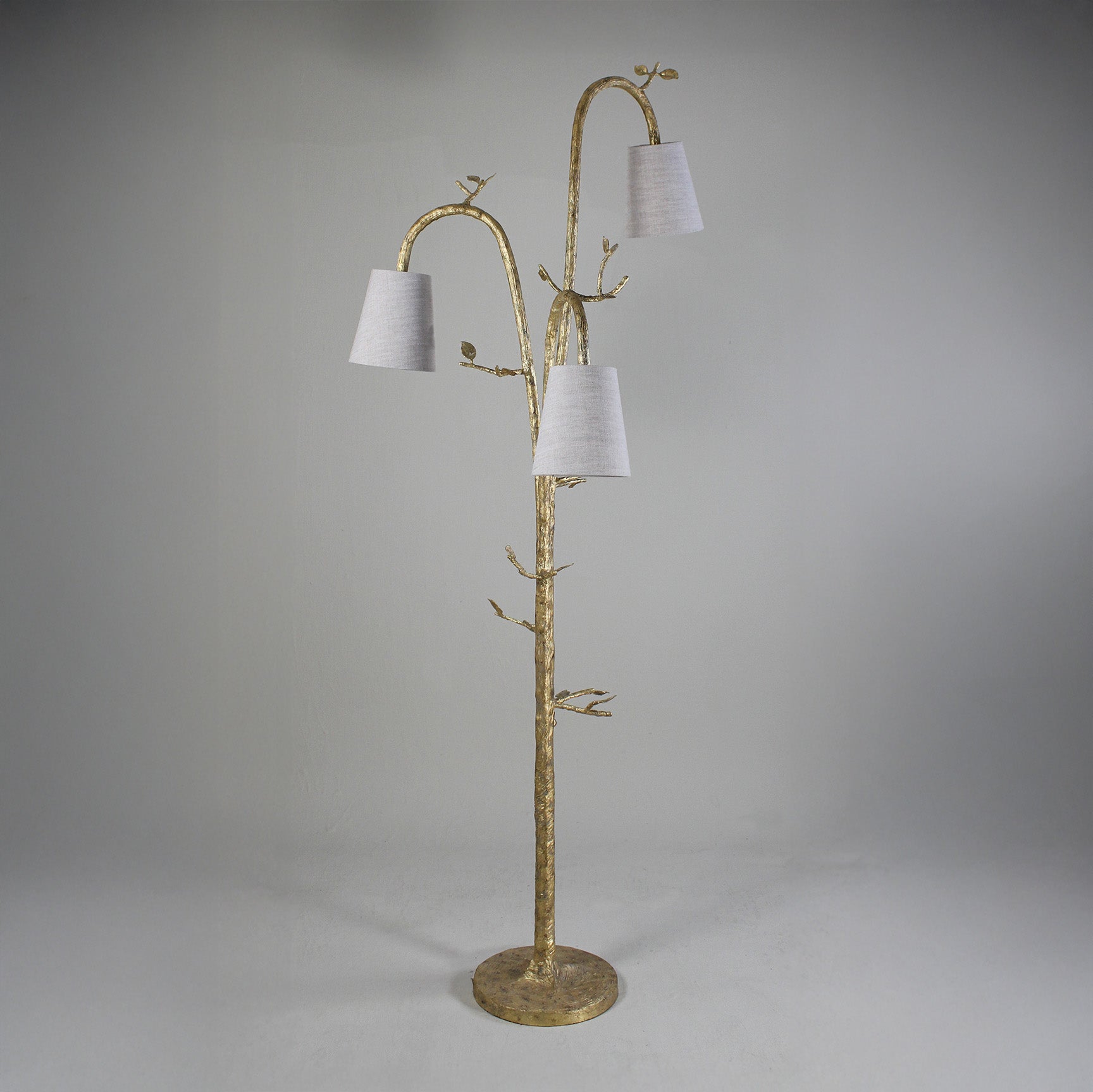 Ginny Floor Lamp - Decayed Gold
