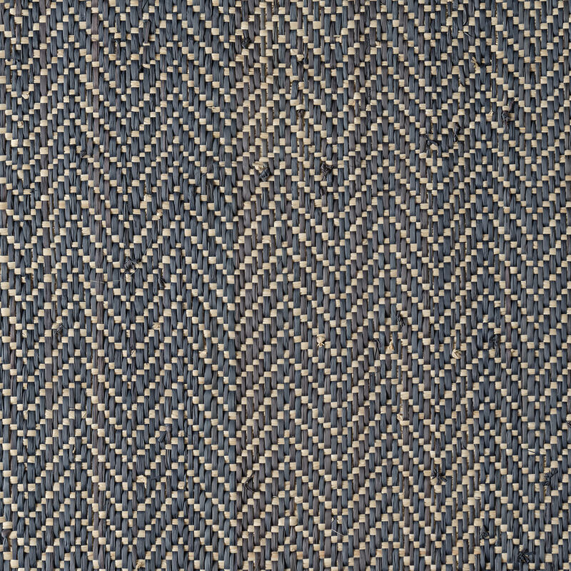 Herringbone - Slate Blue