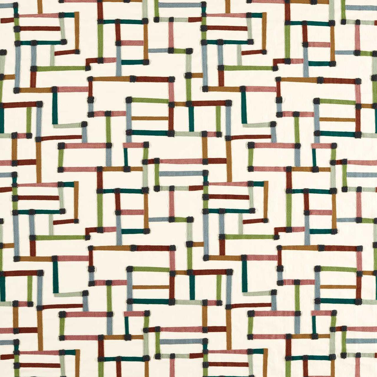 Lineas - Forest / Azul / Blush