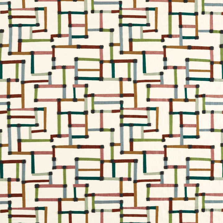 Lineas - Forest / Azul / Blush
